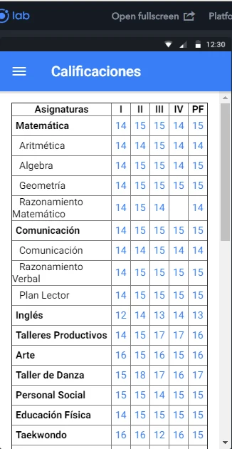 IACADEMICO V.2 screenshot
